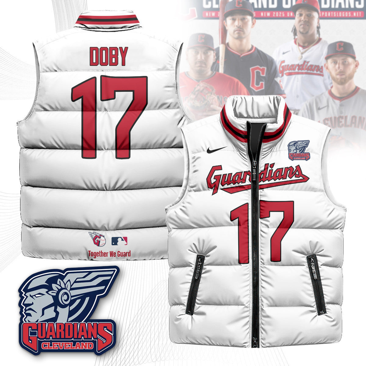 Cleveland Guardians Unisex Puffer Vest
