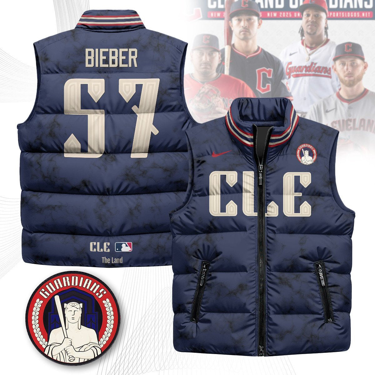 Cleveland Guardians Unisex Puffer Vest